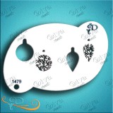 Diva Stencils Damask Ornaments Two Step